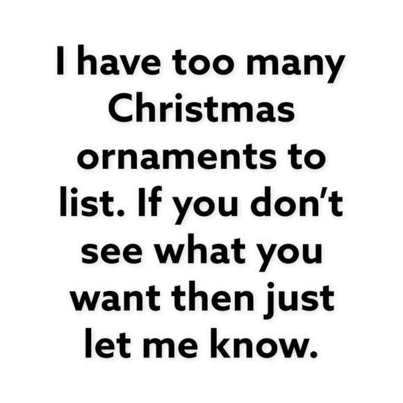 Betty White Quote Christmas Tree Ornament - Picture 3 of 3